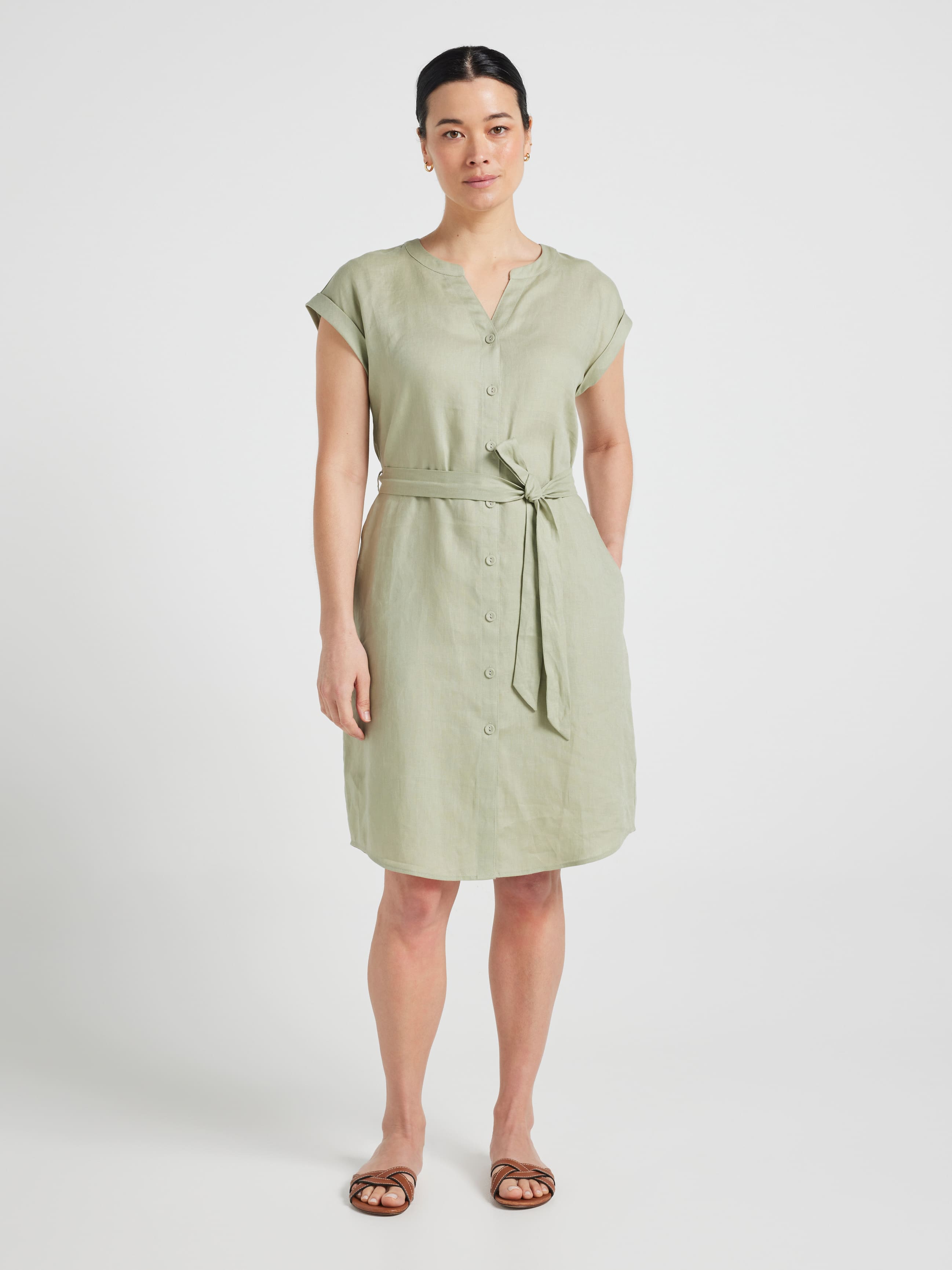 Emma Linen Dress