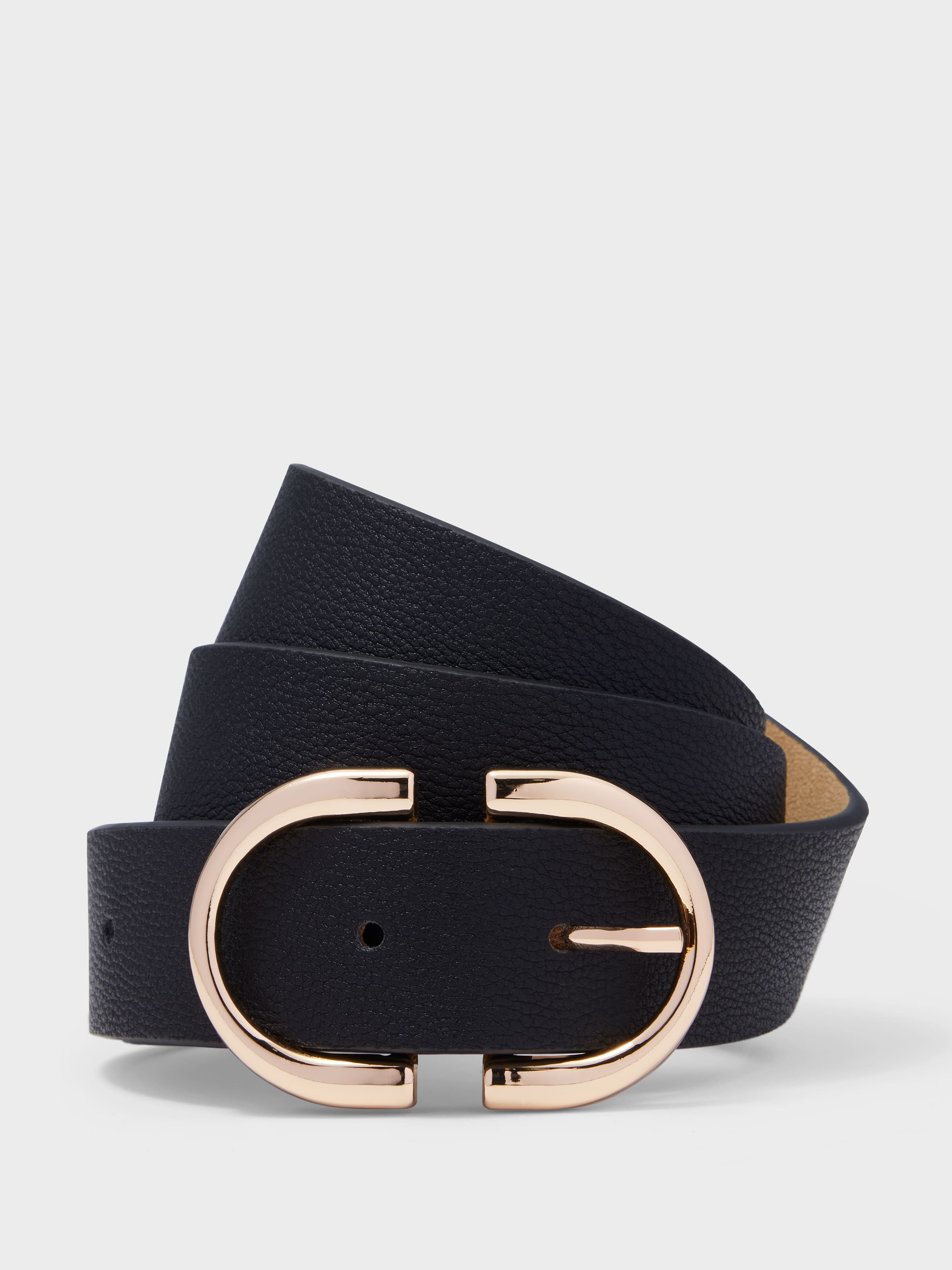Curved Buckle Belt