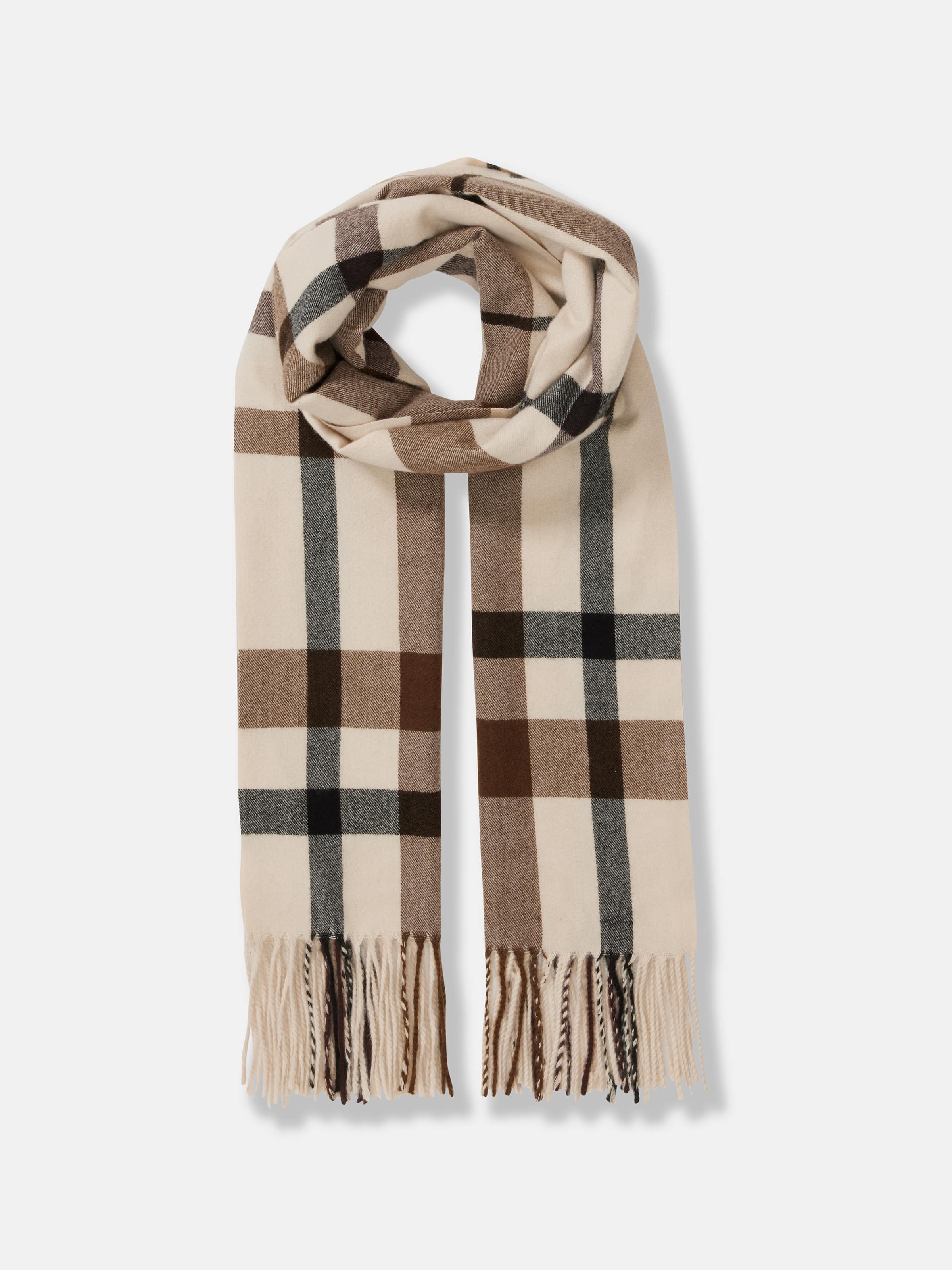 Audrey Check Scarf