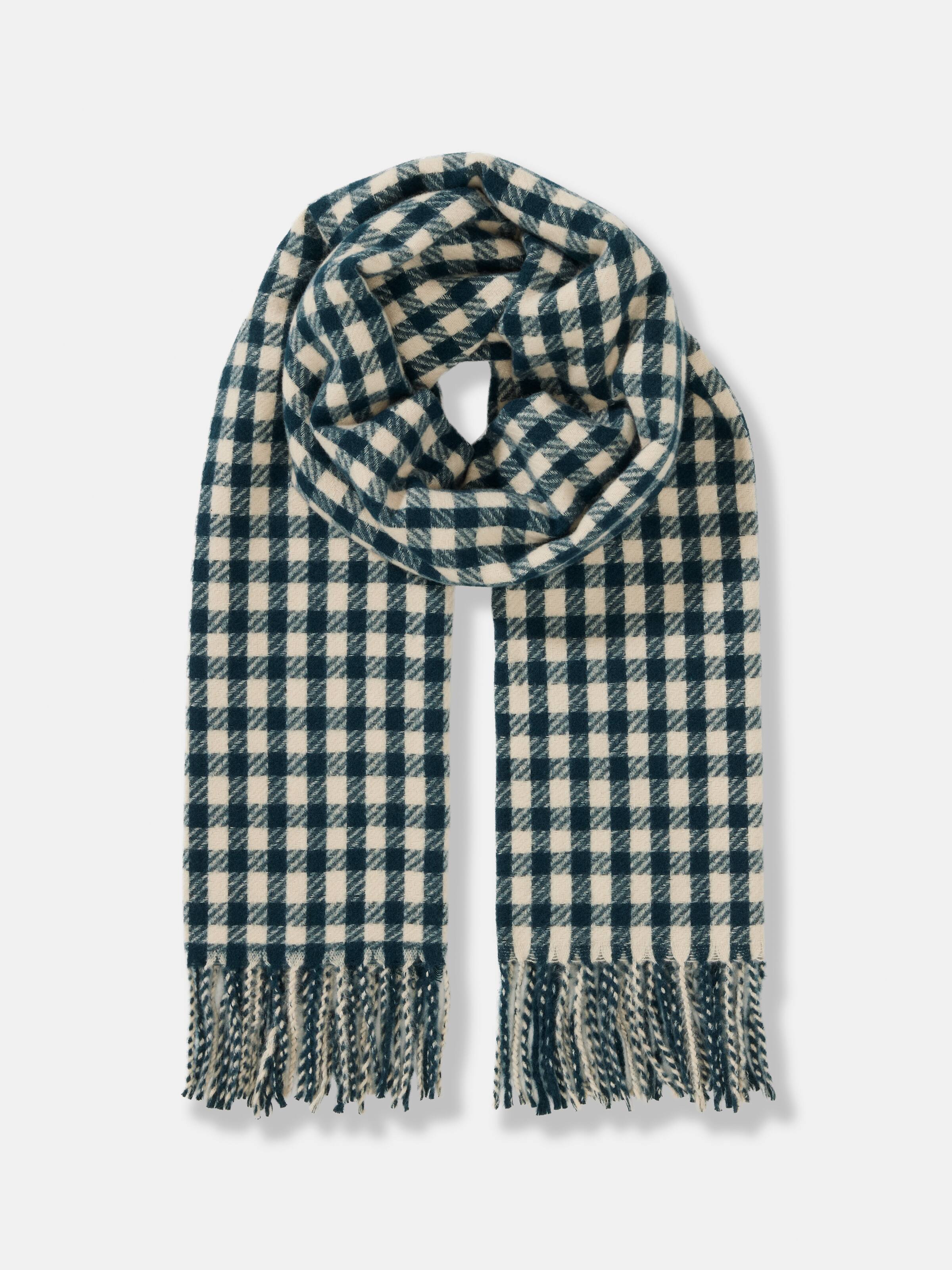 Daisy Gingham Check Scarf
