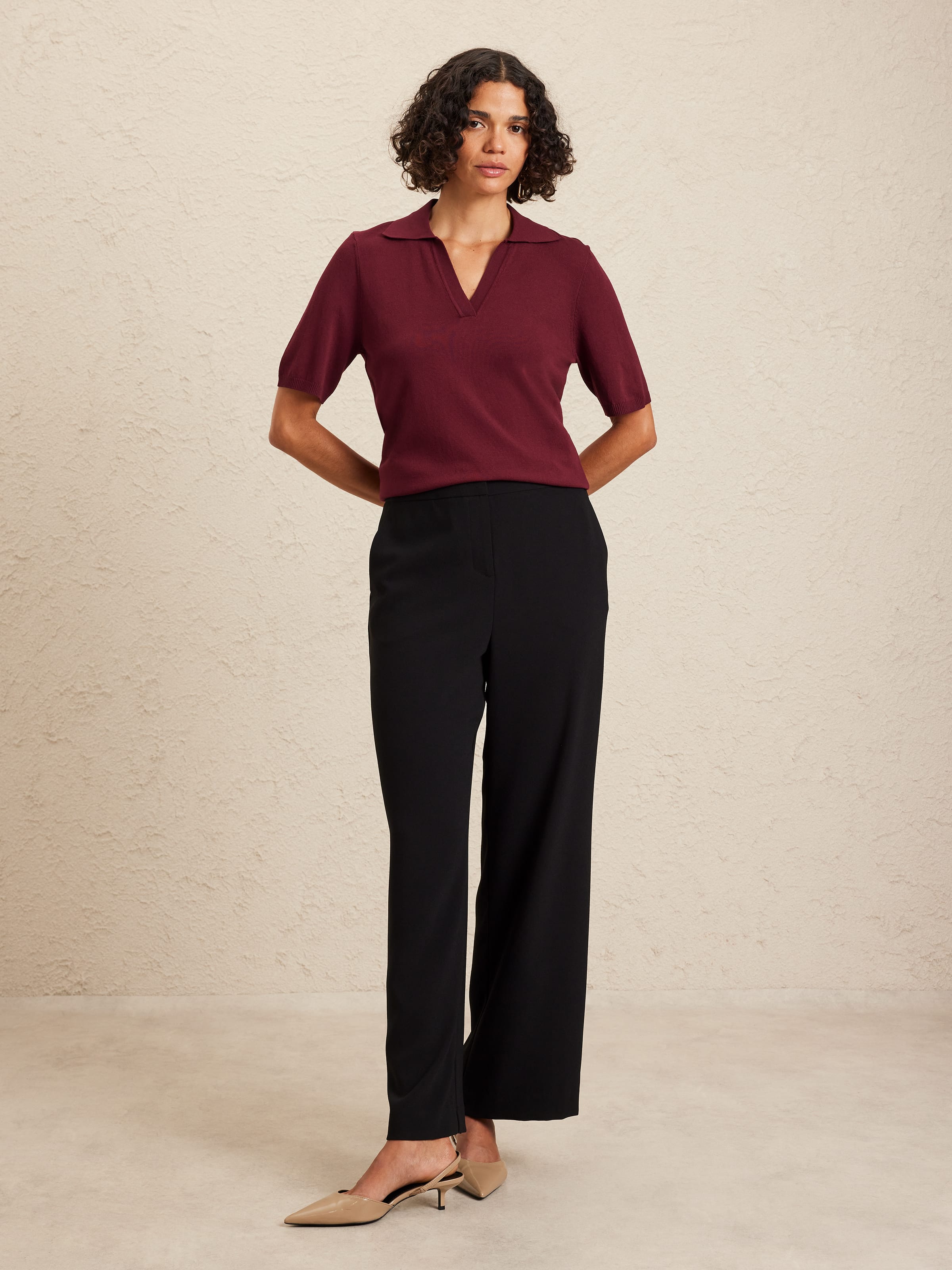 Codie Collared Knit Jumper