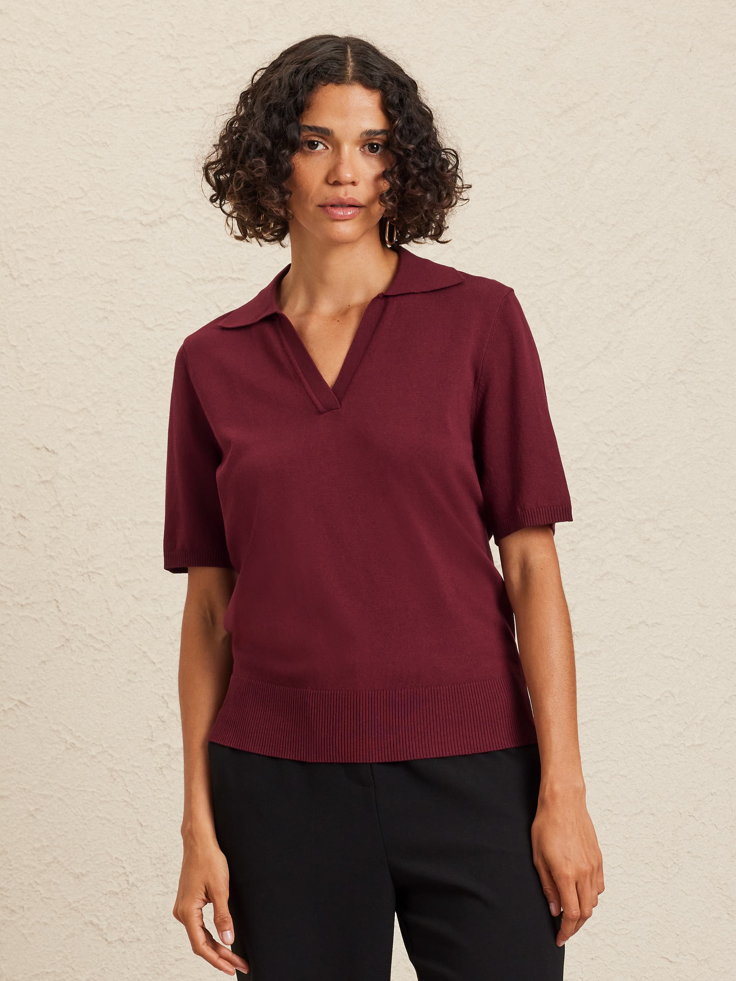 Codie Collared Knit Jumper