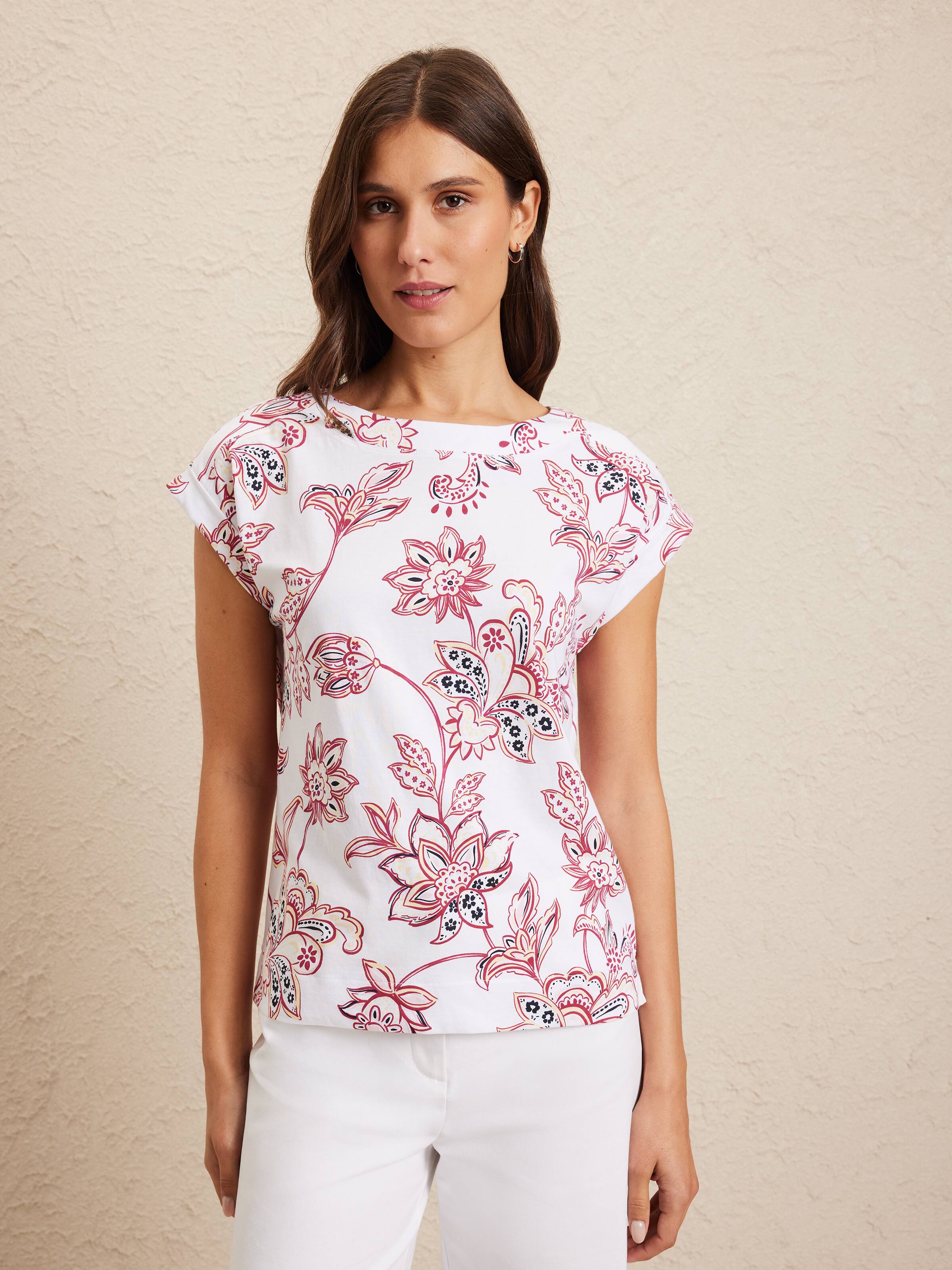 Kelly Boat Neck T-Shirt