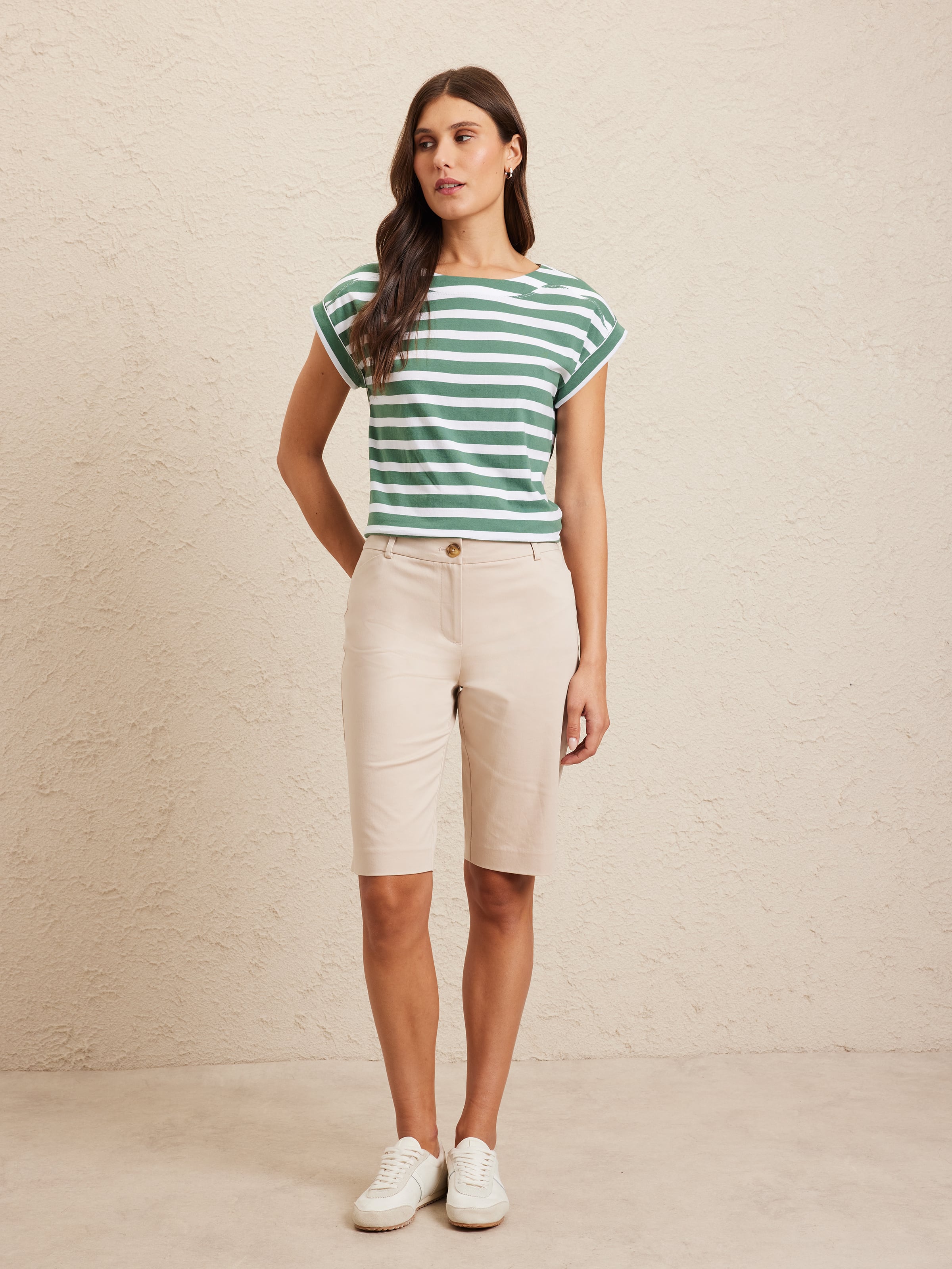 Kelly Boat Neck T-Shirt