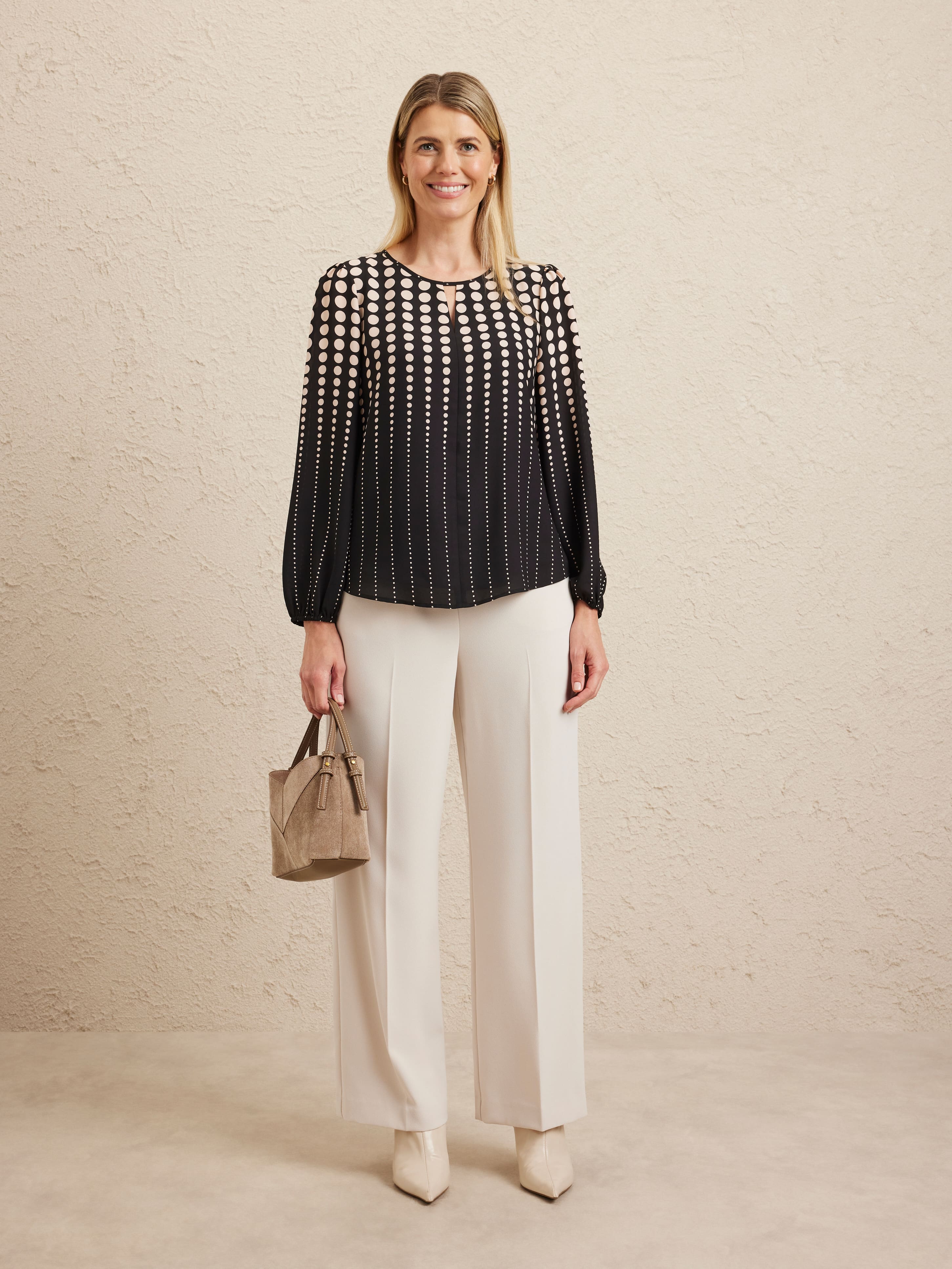 Bethany Keyhole Blouse