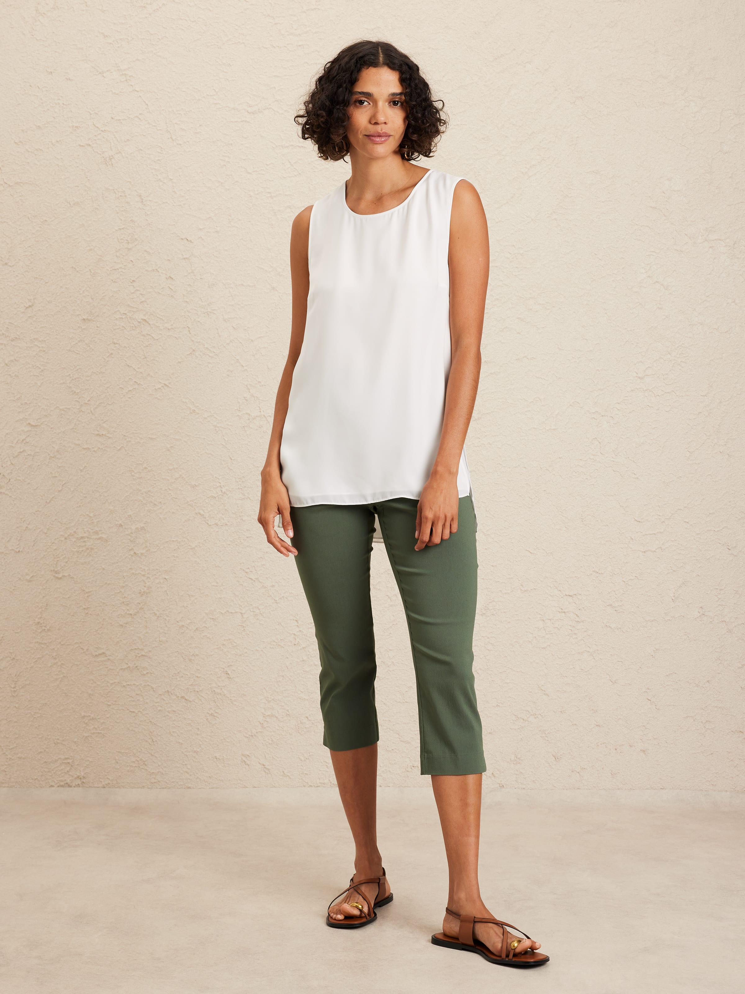 Bree Capri Bengaline Pant