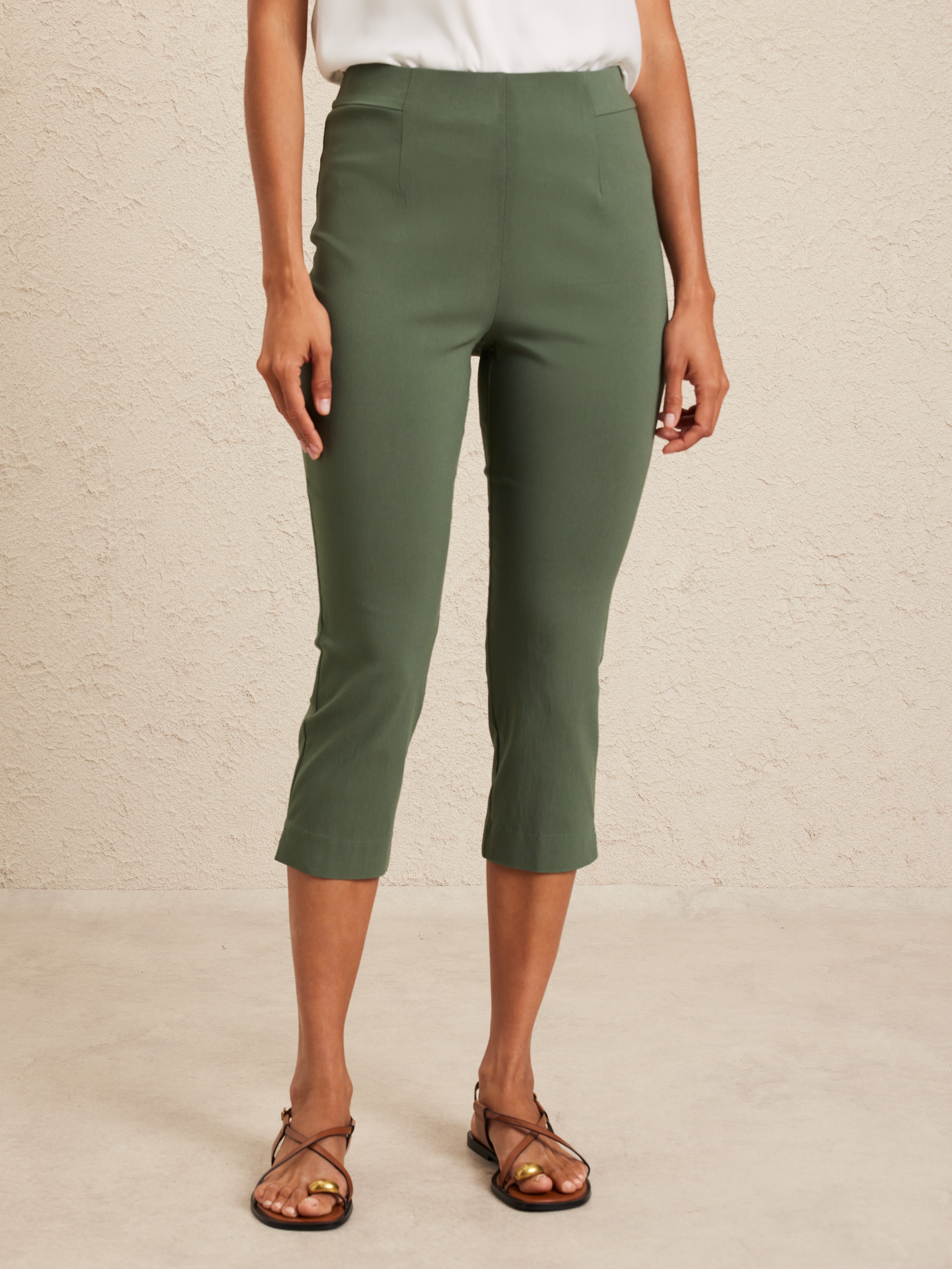 Bree Capri Bengaline Pant