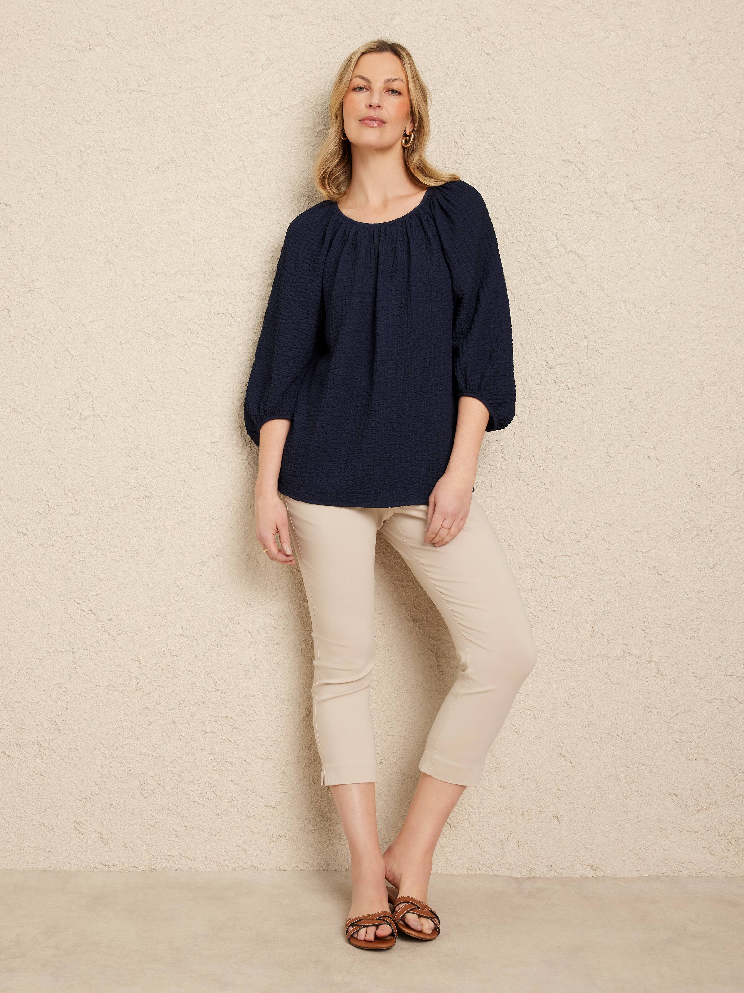 Bree Capri Bengaline Pant