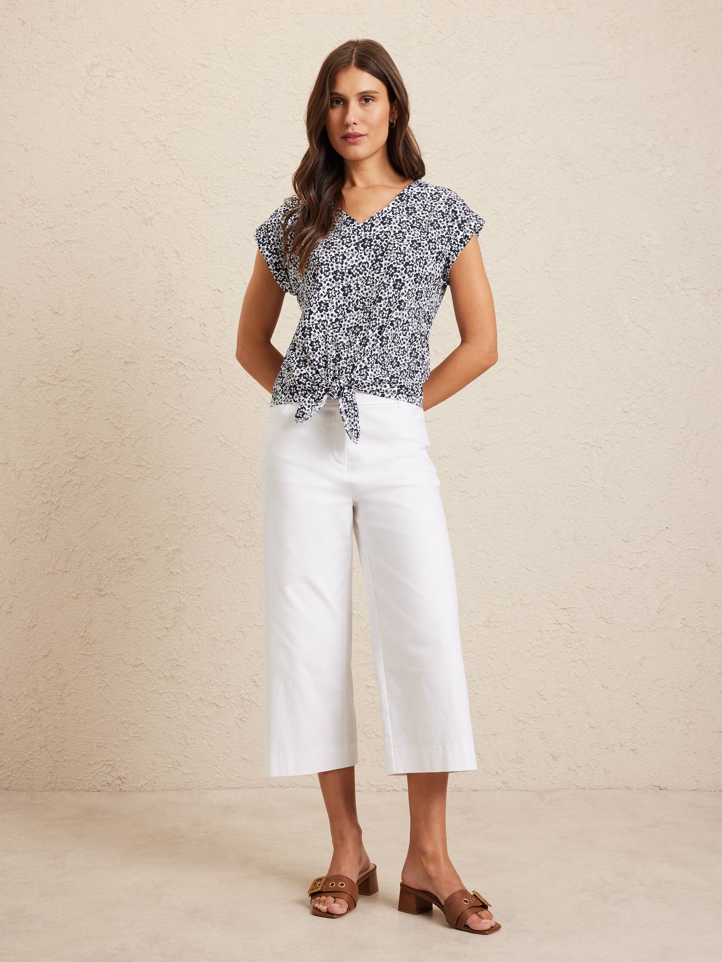 Sutton Tie Front Tee