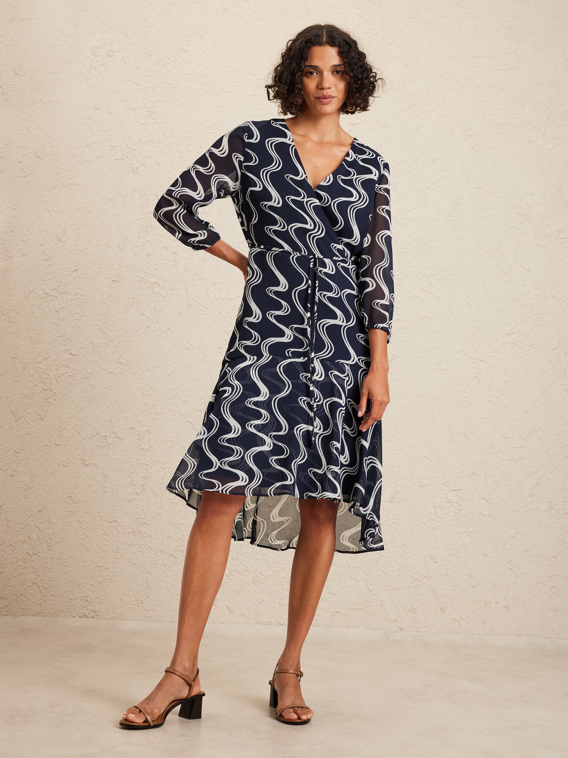Calista Wrap Dress