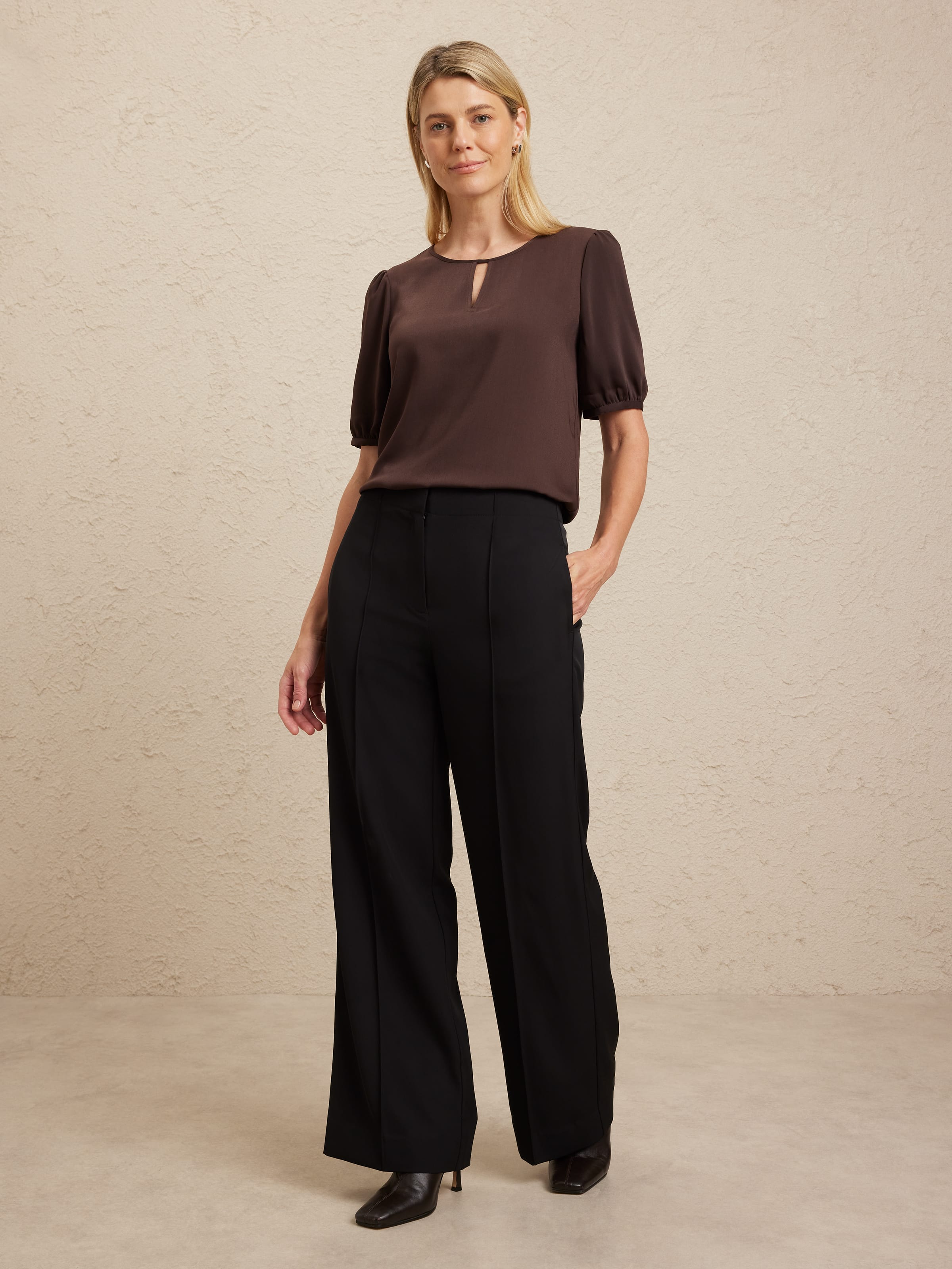 Bethany Keyhole Blouse