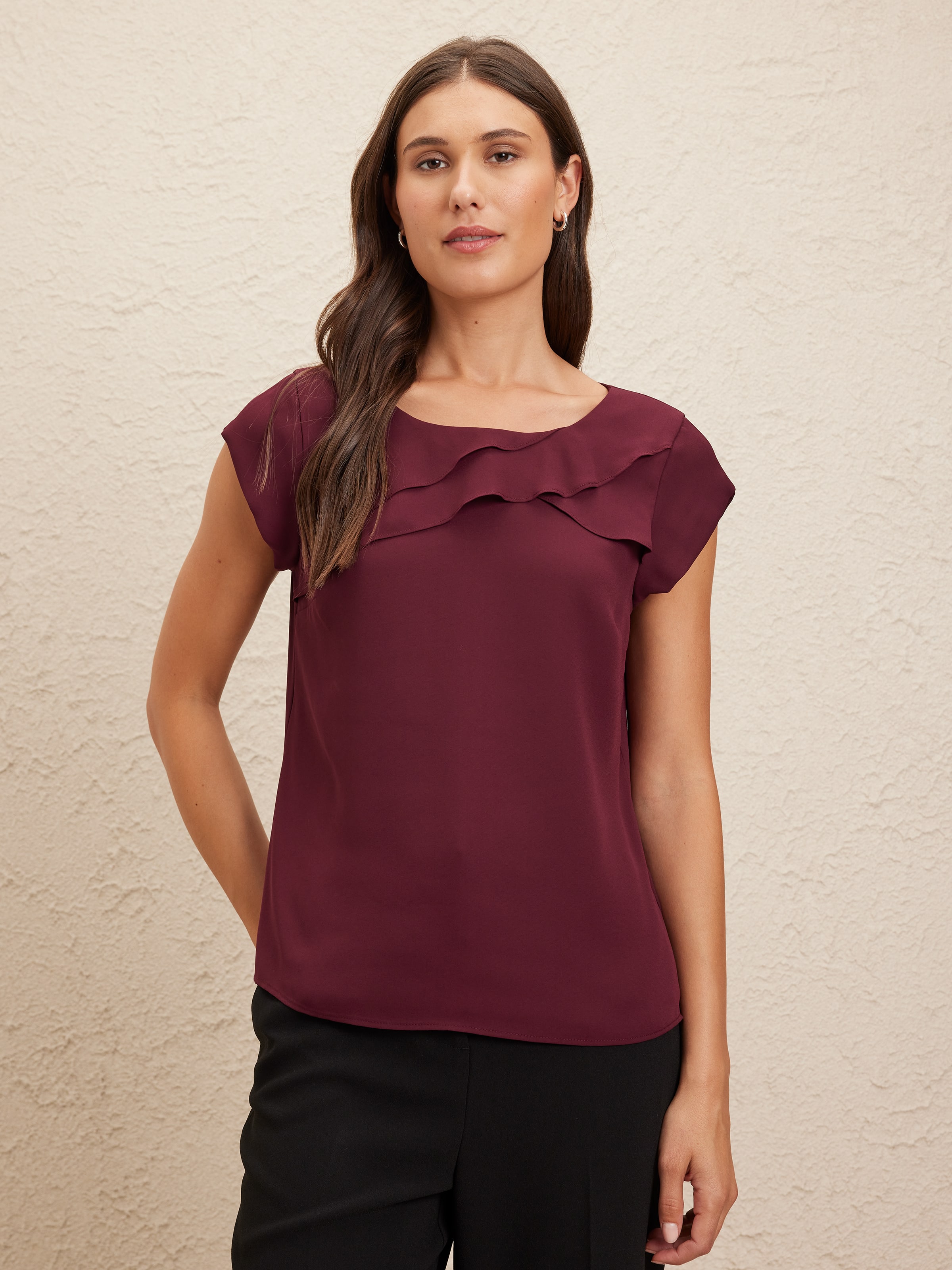 Arti Ruffle Blouse