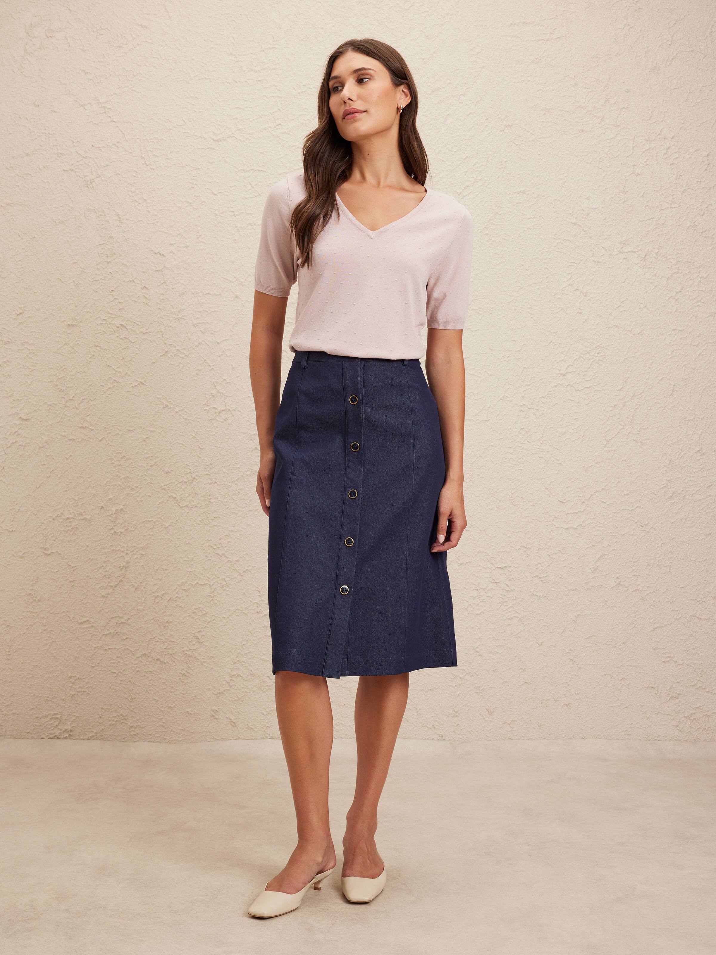 Becki Bobble Knit Top