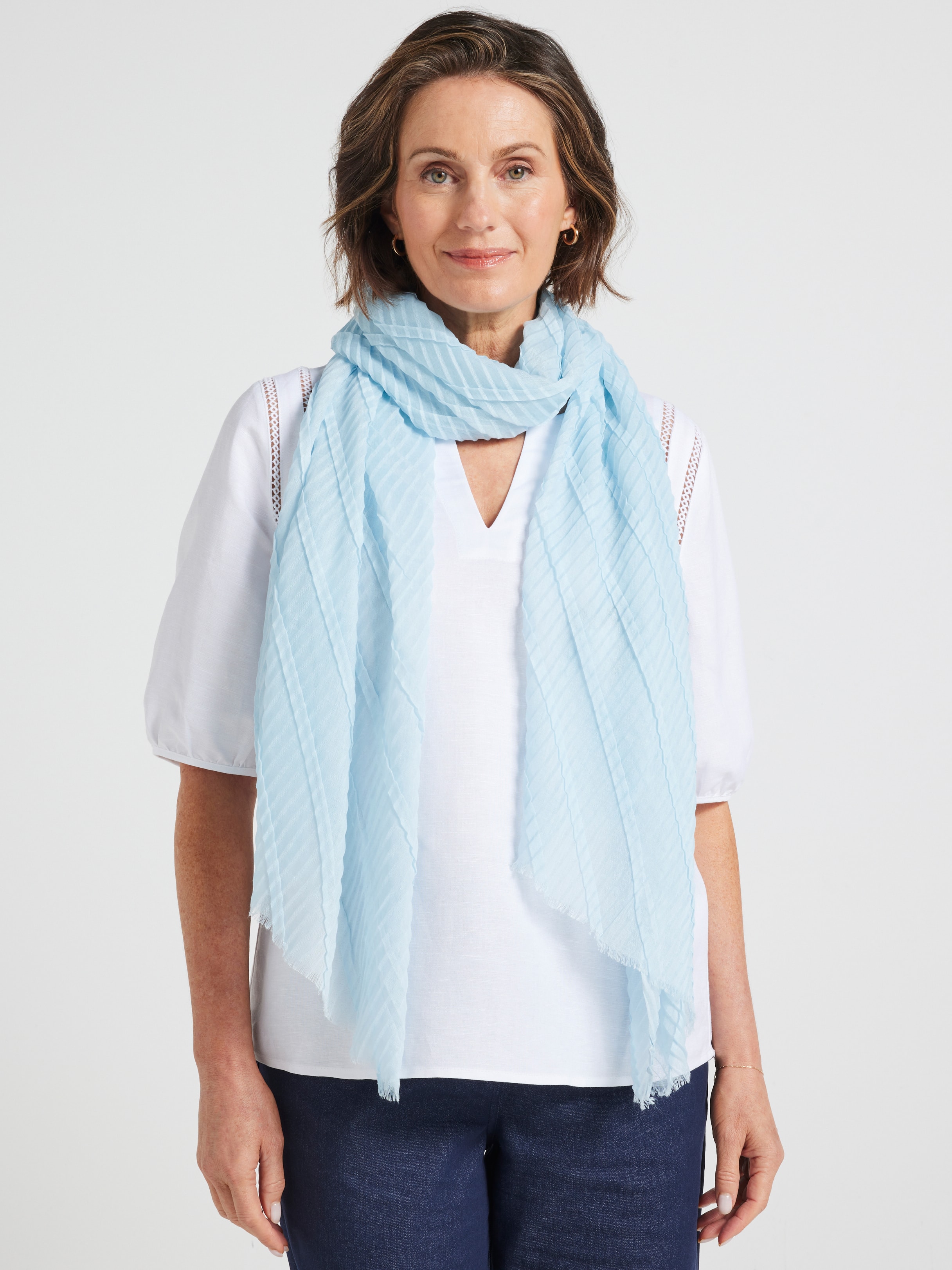 Penny Pleated Scarf