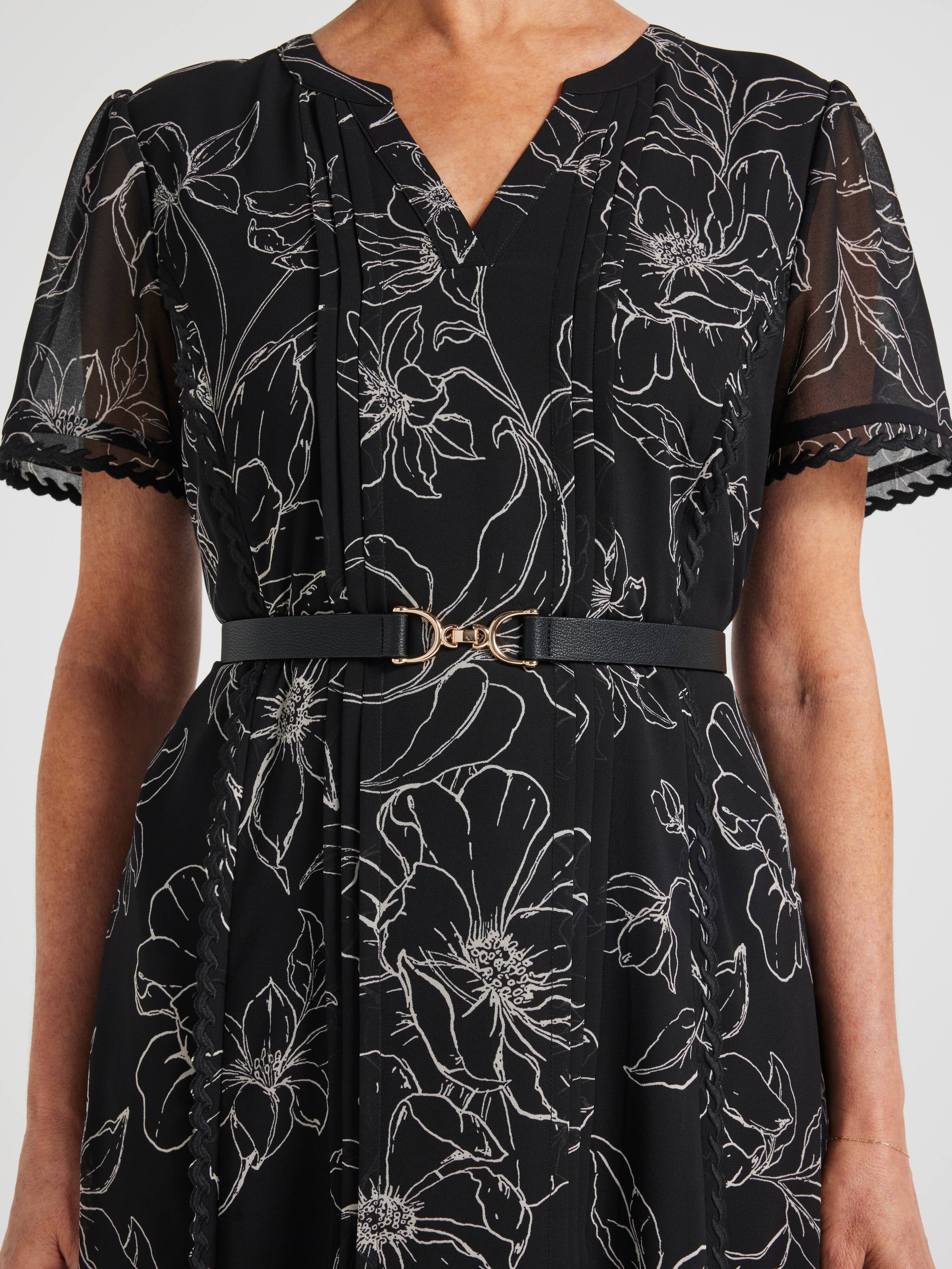 Millie Metal Detail Stretch Belt