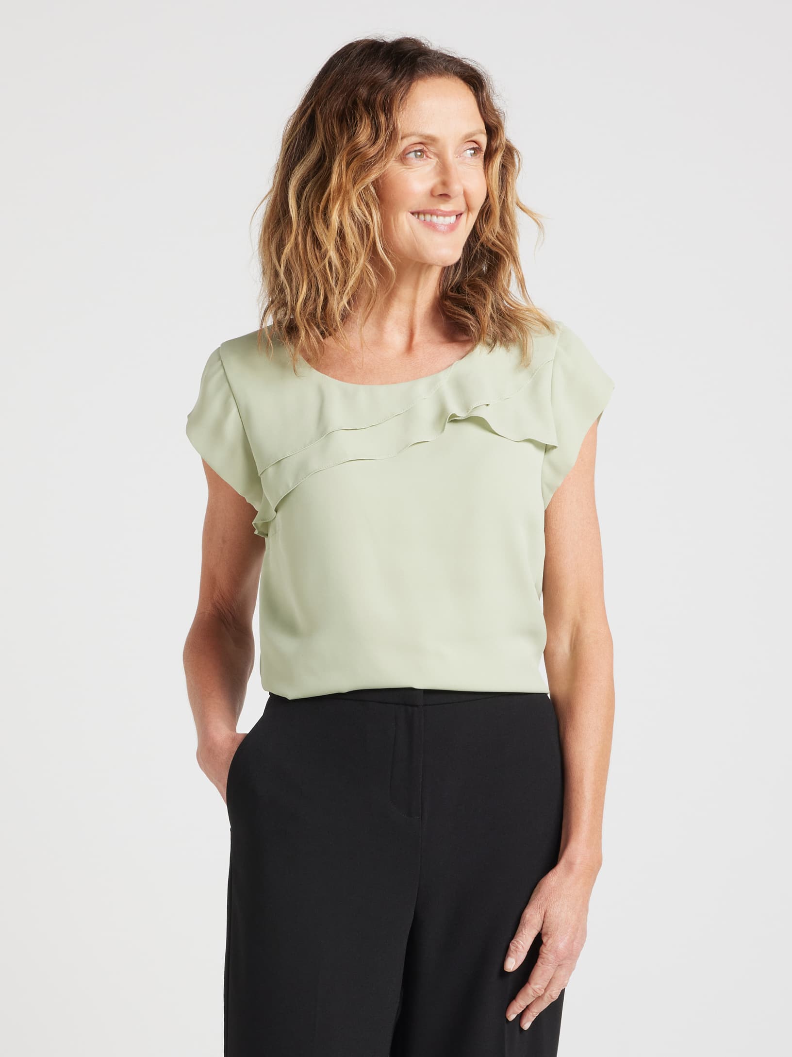 Arti Ruffle Blouse