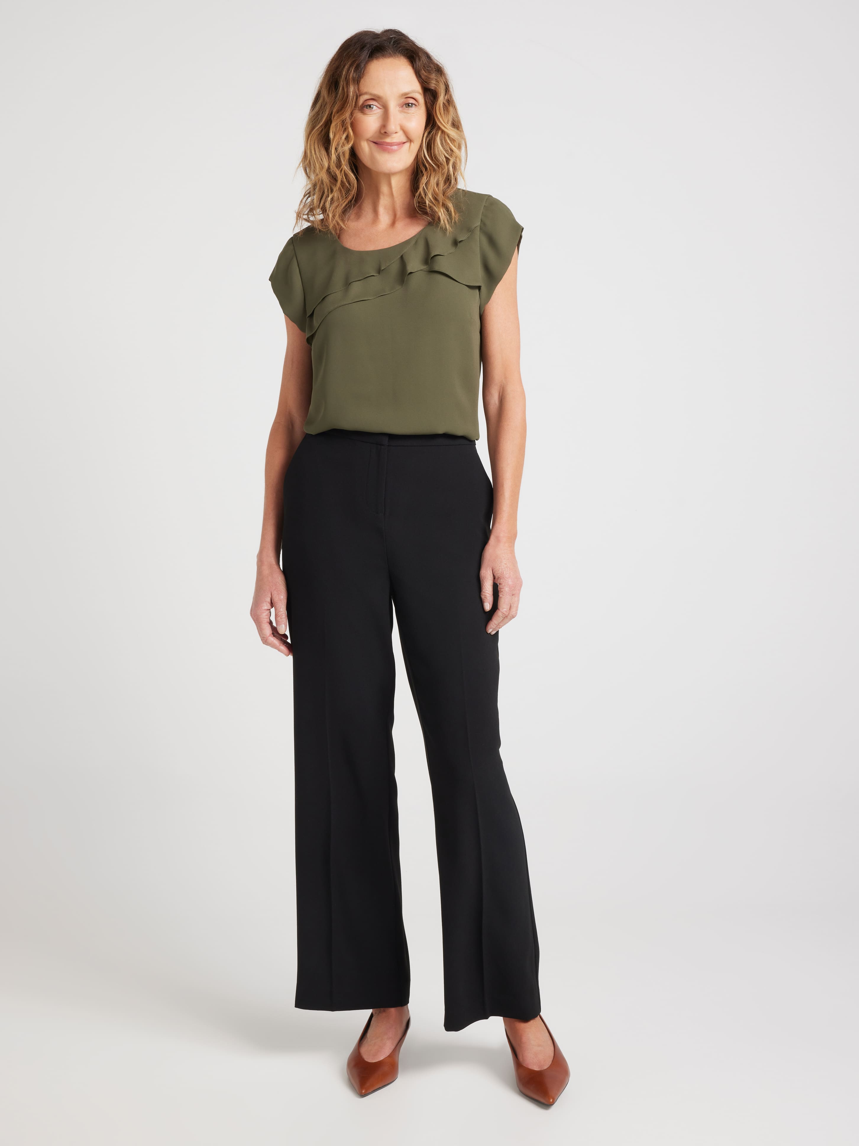 Arti Ruffle Blouse