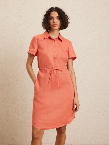 Frankie Linen Shift Dress                                                                                                       