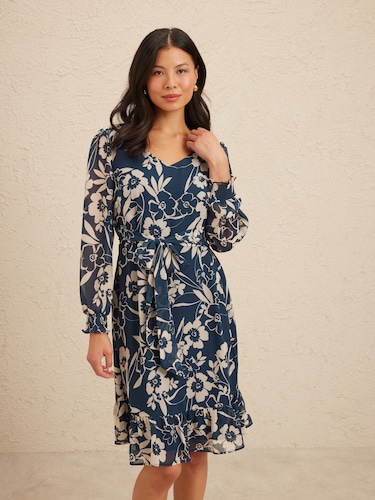 Elise Fit And Flare Dress                                                                                                       