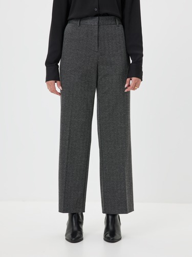 Lana Petite Herringbone Ponte Pant                                                                                              