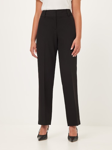 Classic Petite Straight Suit Pant                                                                                               