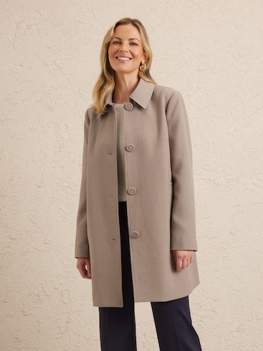 Audrey Double Cloth Coat                                                                                                        