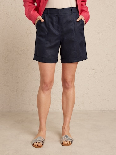 Linen Cuffed Short                                                                                                              
