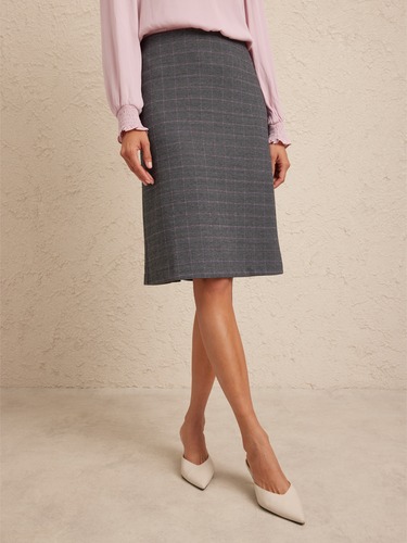 Ponte Frill Back Skirt                                                                                                          