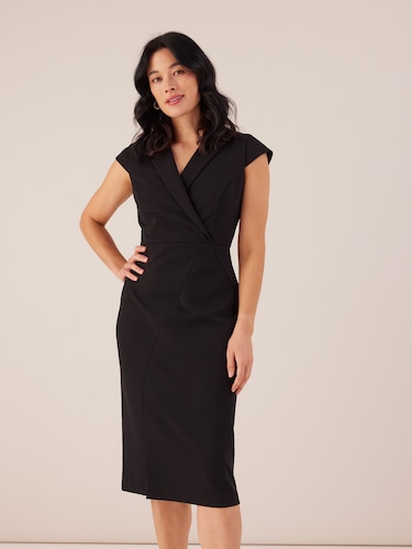 Belinda Cap Sleeve Midi Dress                                                                                                   