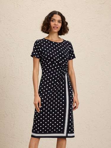 Asher Wrap Shift Dress                                                                                                          