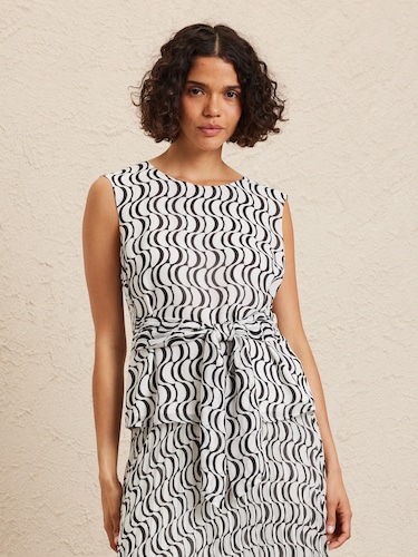 Annie Peplum Top                                                                                                                