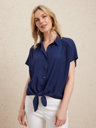Astrid Viscose Blend Shirt                                                                                                      