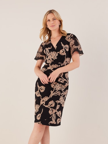 Chiffon Sleeve Venus Dress                                                                                                      