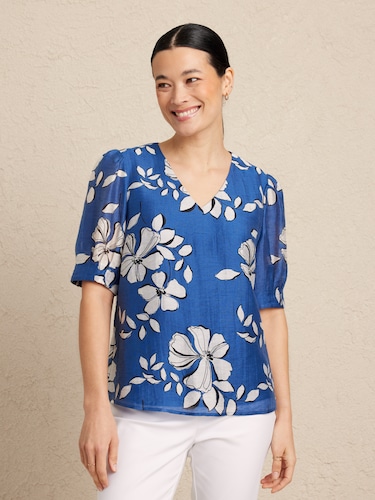 Brooke Lyocell Blend Blouse                                                                                                     