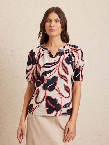 Aria Linen Top                                                                                                                  
