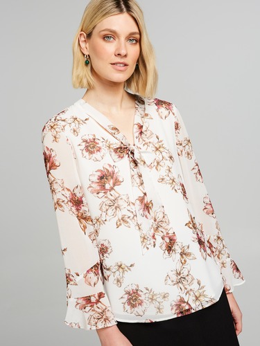 Adeline Viscose Blend Top                                                                                                       