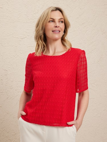 Mimose Lace Top                                                                                                                 