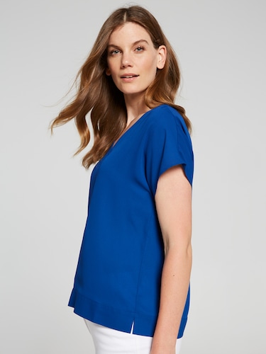 Meli Peplum Knit Top                                                                                                            