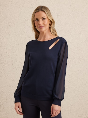 Clara Cutout Jumper                                                                                                             