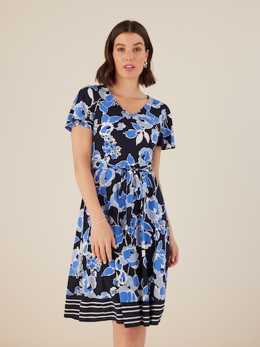 Megan Border Dress                                                                                                              