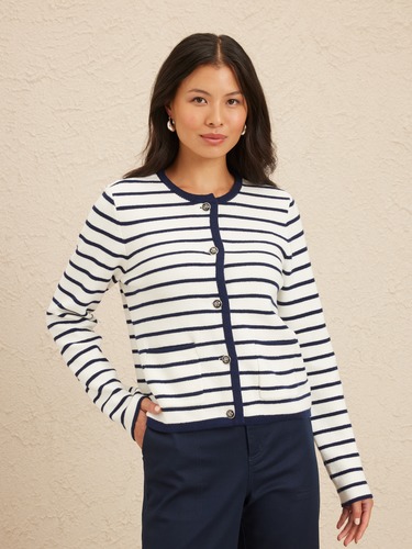 Amara Stripe Cardigan                                                                                                           