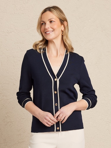 Ida Cropped Cardigan                                                                                                            