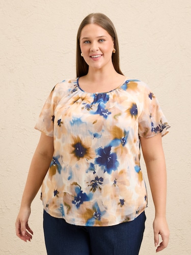Curve Mindy Blouse                                                                                                              