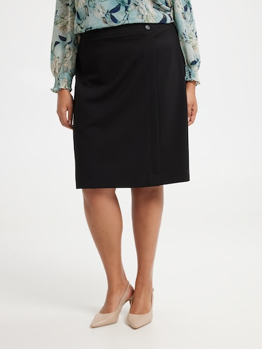 Curve Candice Ponte Skirt                                                                                                       
