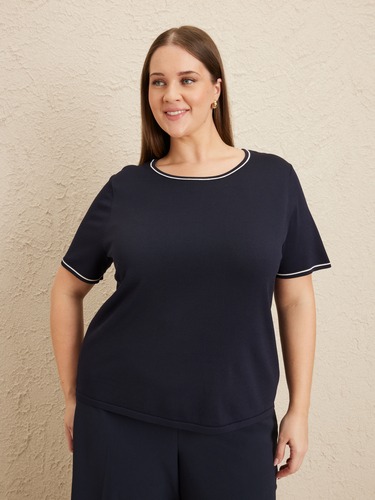 Curve Katie Knitted Tee                                                                                                         