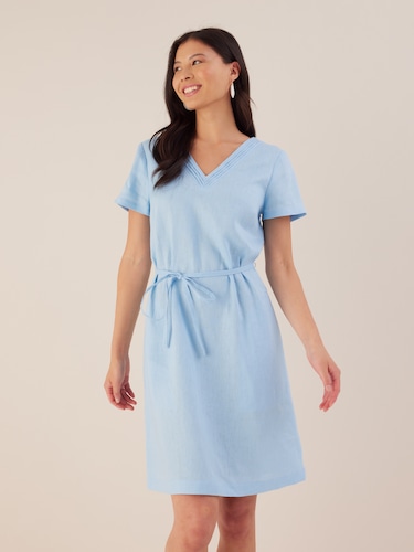 Belted Linen Tunic                                                                                                              