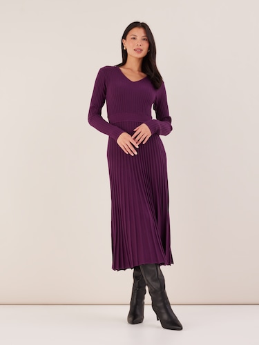 Knit Midi Dress                                                                                                                 