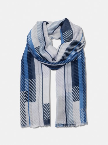 Metro Geo Viscose Scarf                                                                                                         