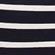 Navy White Stripe