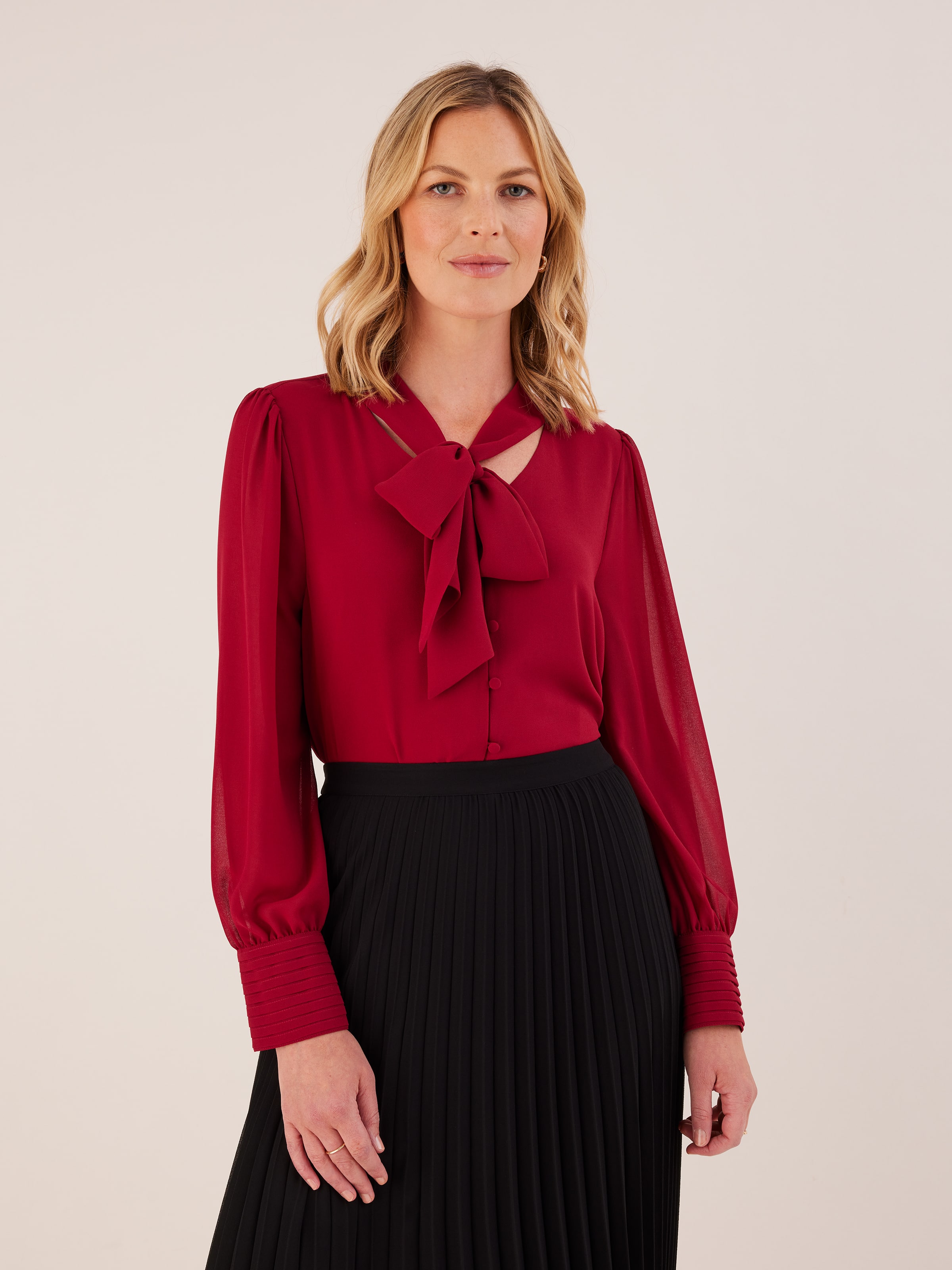 Juniper Blouse Ruby - JacquiE Online